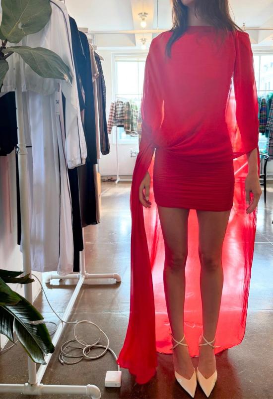  더 엔케이씨 스토어 숏 원피스 NKC 스토어 데메 슬론 드레스 히비스커스