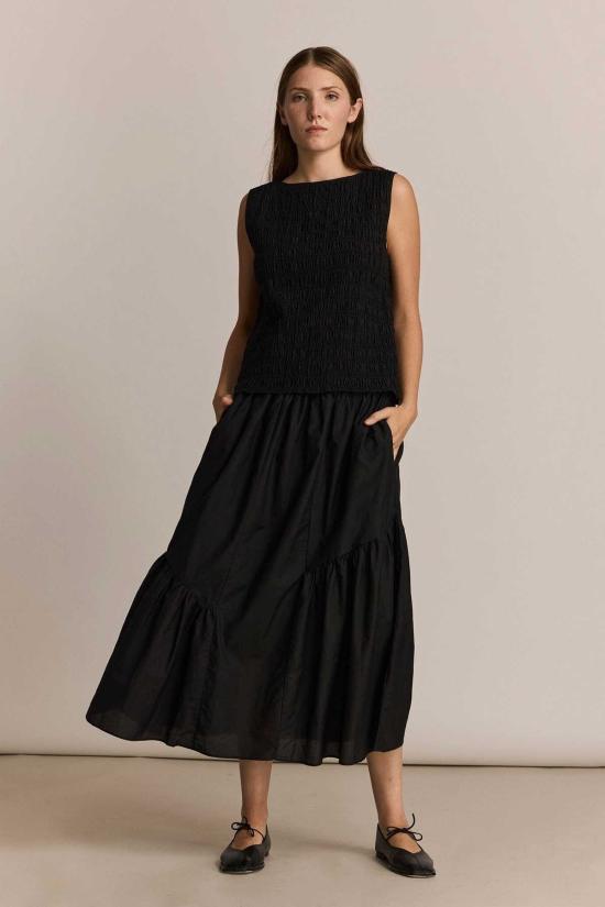  M.PATMOS 롱 스커트 M.Patmos Larson  블랙