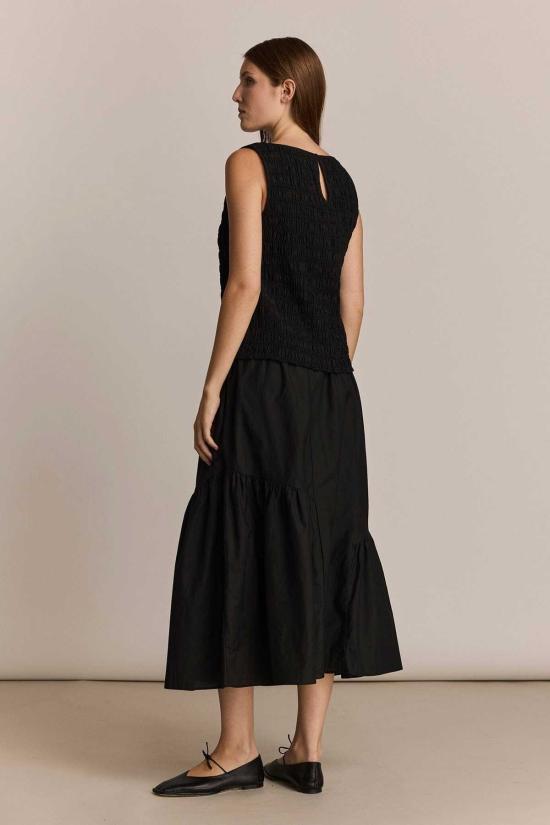  M.PATMOS 롱 스커트 M.Patmos Larson  블랙 - M.PATMOS