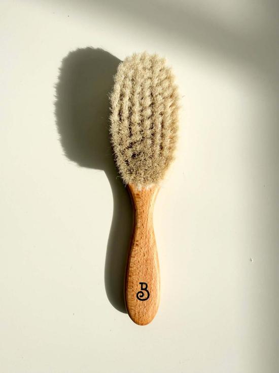  [키즈] L'Artisan Brossier 가상놀이 라르티잔 브로시에 프렌치 베이비 브러시, 100% 천연 초극세사 염소털