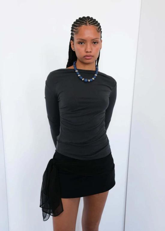  길 블라우스 젤 드류 탑