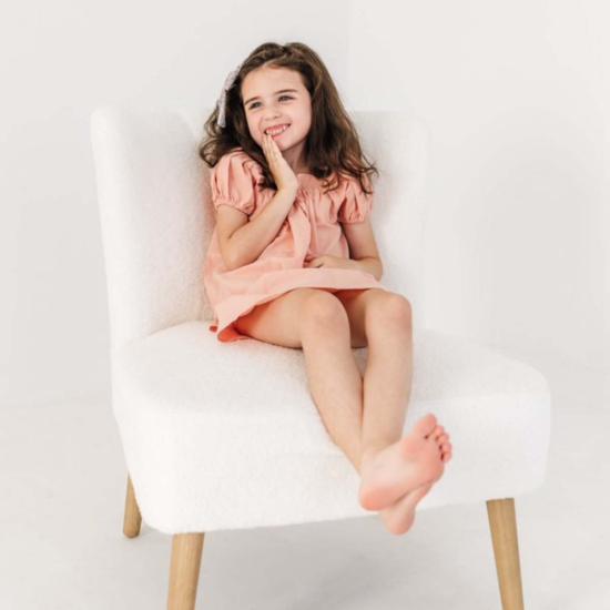  [키즈] Piper&Cloth 원피스 에그노그 파이퍼앤클로스 더 데이 드레스 자몽 - PIPER&CLOTH