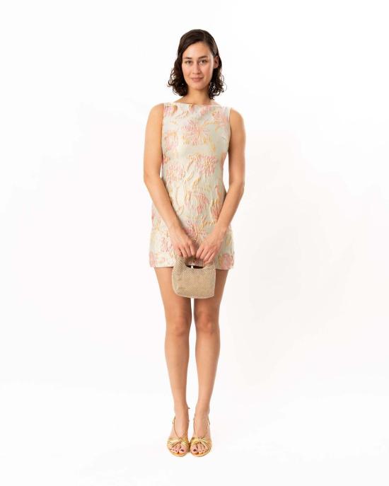  스타우드 숏 원피스 Staud Mimi 드레스 보타니카 알로에 - STAUD