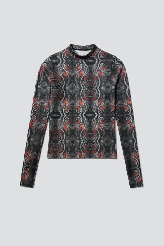  어셈블리 뉴욕 긴팔 티셔츠 Assembly Dmt 긴팔 모크넥 상의 - ASSEMBLY NEW YORK