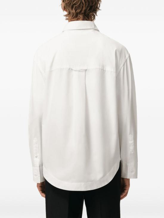 26SS 아미 셔츠 USH808CO0063W 100 White - AMI