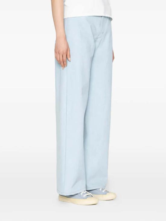  네이키드 & 페이머스 데님 팬츠 네이키드 앤 페이머스 와이드 와일드 웨스트 진 블루 - NAKED & FAMOUS