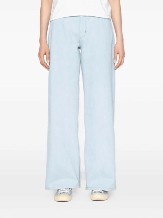  네이키드 & 페이머스 데님 팬츠 네이키드 앤 페이머스 와이드 와일드 웨스트 진 블루 - NAKED & FAMOUS