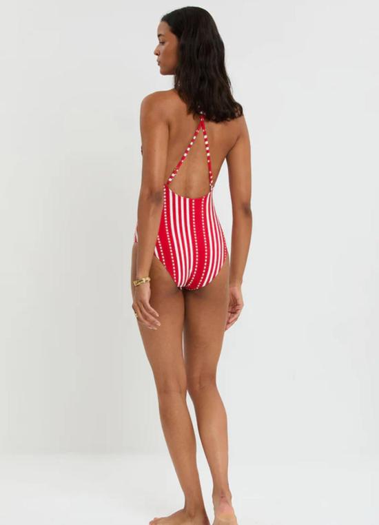  렘렘 원피스 수영복 레티로  에셰 레드 - LEMLEM