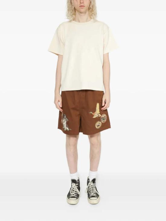  사무엘 젤리그 숏팬츠 트레일 쇼츠 파인콘 브라운 - SAMUEL ZELIG