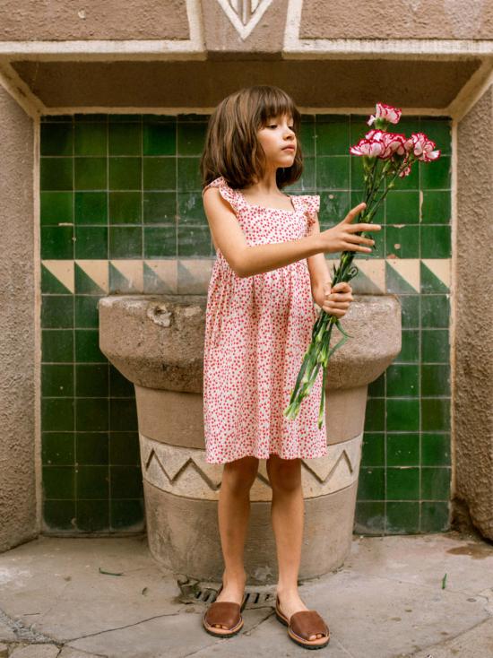  [키즈] Tea Collection 원피스 키즈 티 컬렉션 러플 스트랩 드레스 - OTHER BRANDS