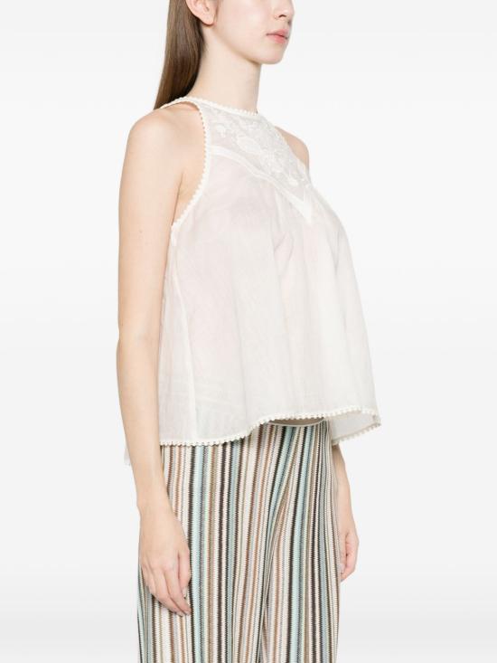 26SS 트윈셋 긴팔 티셔츠 261TT2292 00059 Madreperla - TWINSET