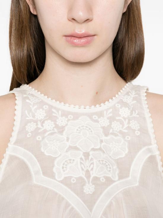 26SS 트윈셋 긴팔 티셔츠 261TT2292 00059 Madreperla - TWINSET