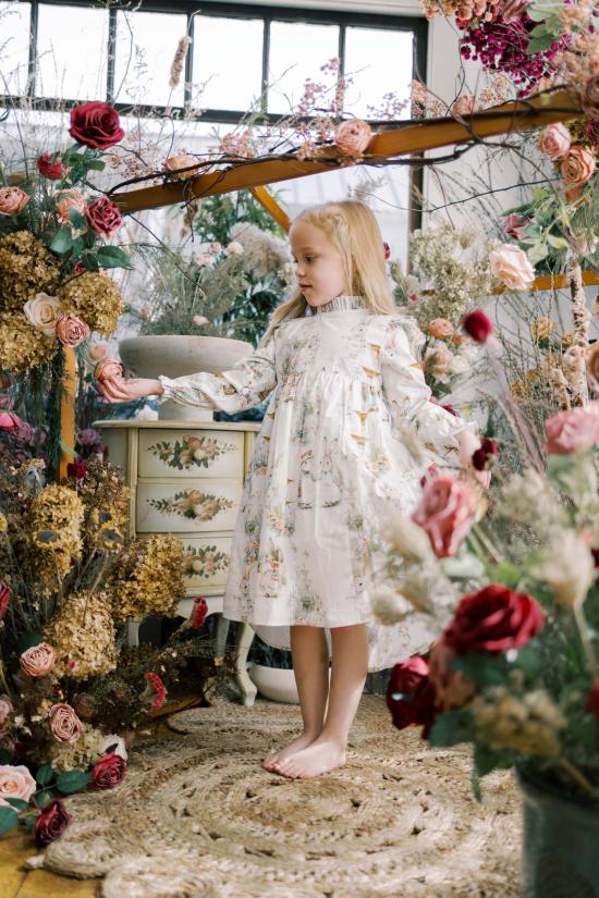  [키즈] Piper&Cloth 원피스 파이퍼앤클로스 아오키 드레스 브램블 래빗 - OTHER BRANDS