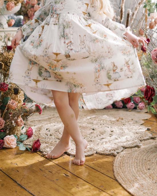  [키즈] Piper&Cloth 원피스 파이퍼앤클로스 아오키 드레스 브램블 래빗 - OTHER BRANDS