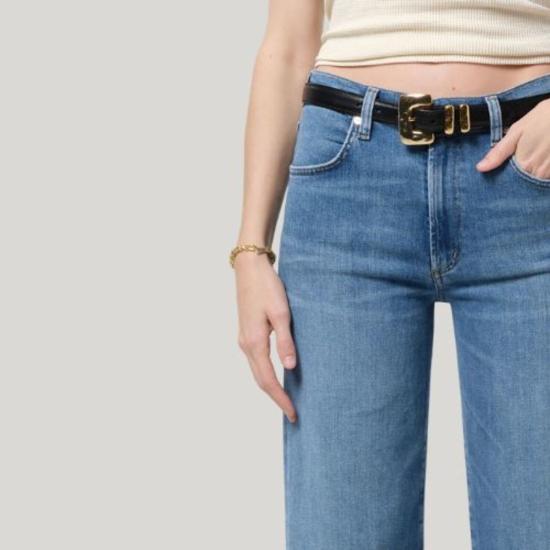  시티즌 오브 휴머니티 데님 팬츠 안니나 스트레이트 레그 30인치 진 스텔라 - CITIZEN OF HUMANITY