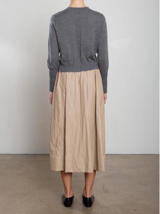  Pharaoh 롱 스커트 파라오 클라우디아  (인조 가죽 소재) - PHARAOH