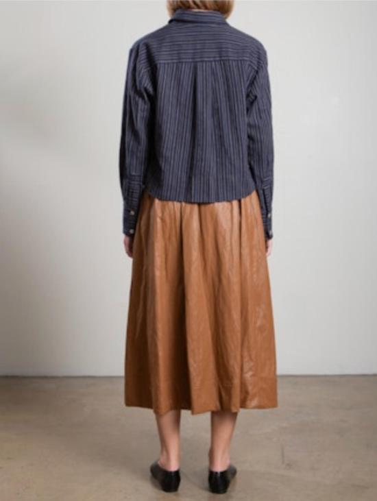  Pharaoh 롱 스커트 파라오 클라우디아  (인조 가죽 소재) - PHARAOH