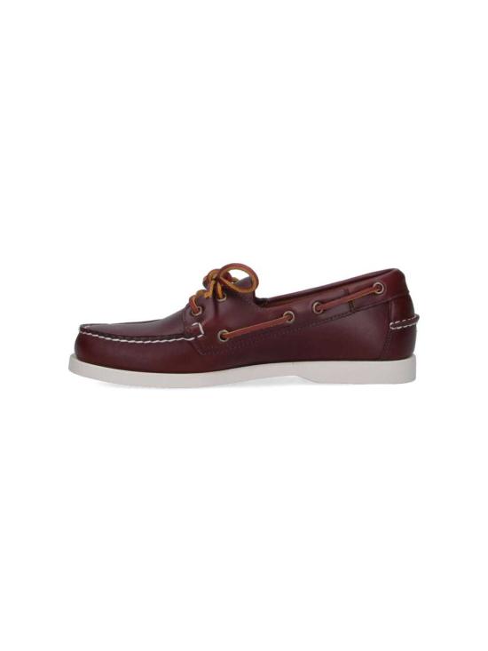  세바고 로퍼 가죽 보트 슈즈 브라운 - SEBAGO