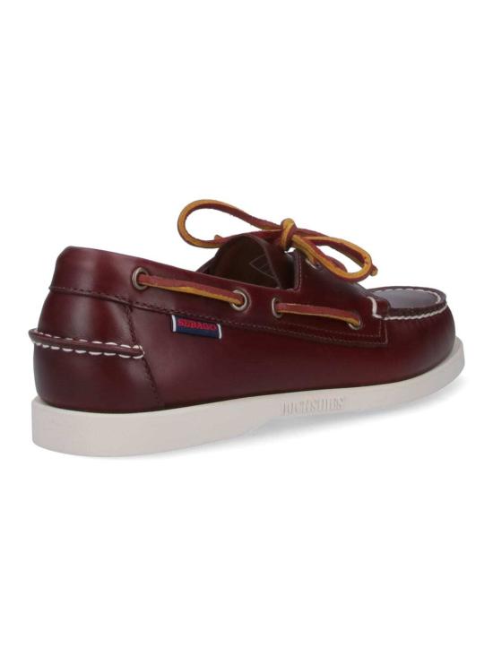  세바고 로퍼 가죽 보트 슈즈 브라운 - SEBAGO