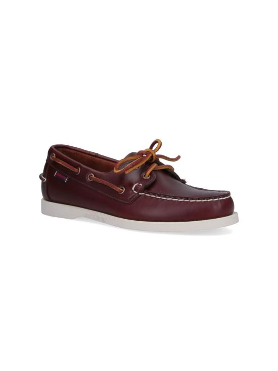  세바고 로퍼 가죽 보트 슈즈 브라운 - SEBAGO