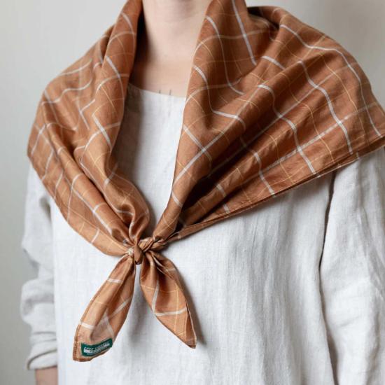  라스트 찬스 텍스타일스 머플러/스카프 라스트 찬스 텍스타일 라이트 실크 카우보이 스카프 - LAST CHANCE TEXTILES