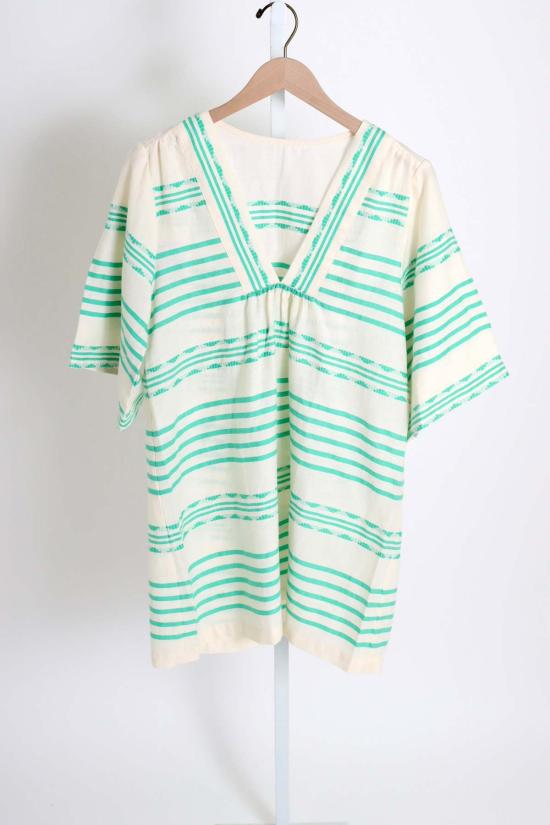  렘렘 숏 원피스 Lemlem Belkis 브이넥 카프탄 드레스