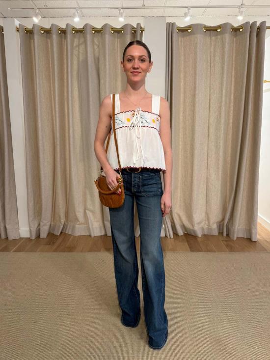  차오 루시아 블라우스 앤더 린넨 탑 - CIAO LUCIA