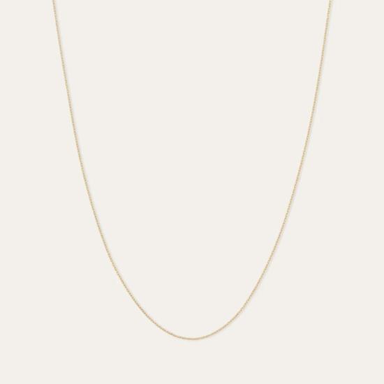  아디나 레이터 목걸이/팬던트 18인치 시그니처 체인 목걸이 옐로우 골드 - ADINA REYTER