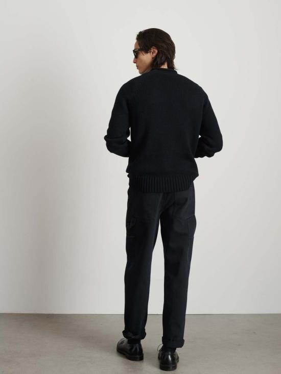  알렉스 밀 데님 팬츠 더 페인터 리사이클드  워시드 블랙 - ALEX MILL