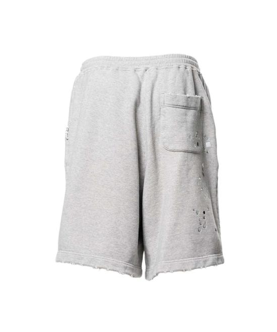  메종 미하라 야스히로 숏팬츠 미하라 야스히로 장식 스웨트 쇼츠 - MAISON MIHARA YASUHIRO