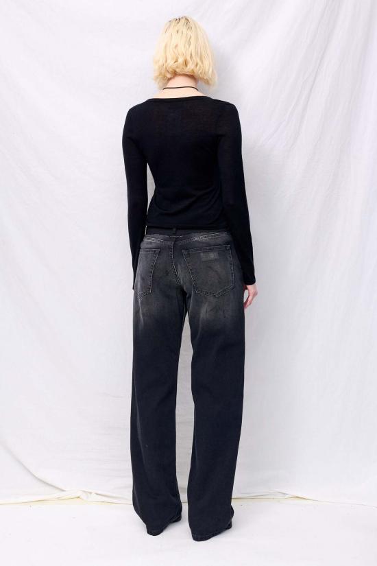  어셈블리 뉴욕 가디건 어셈블리 블랙 실크 캐시미어 히든 버튼 - ASSEMBLY NEW YORK