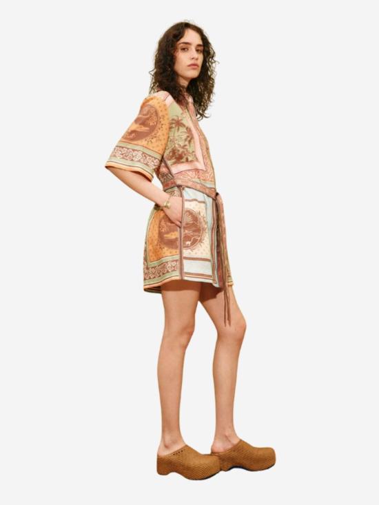  알레메 숏 원피스 알레마이스 알베르타 미니 드레스 - ALEMAIS