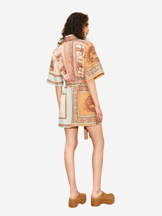  알레메 숏 원피스 알레마이스 알베르타 미니 드레스 - ALEMAIS