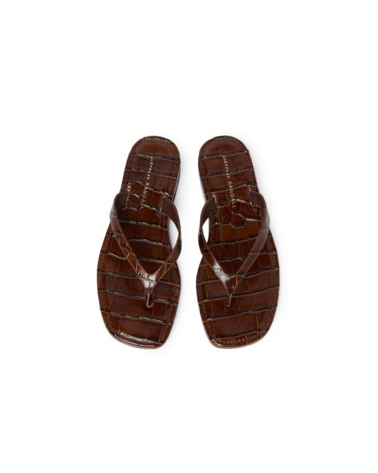  로플러랜달 샌들 로플러 랜달 리나 엘리베이티드 플립플롭 에스프레소