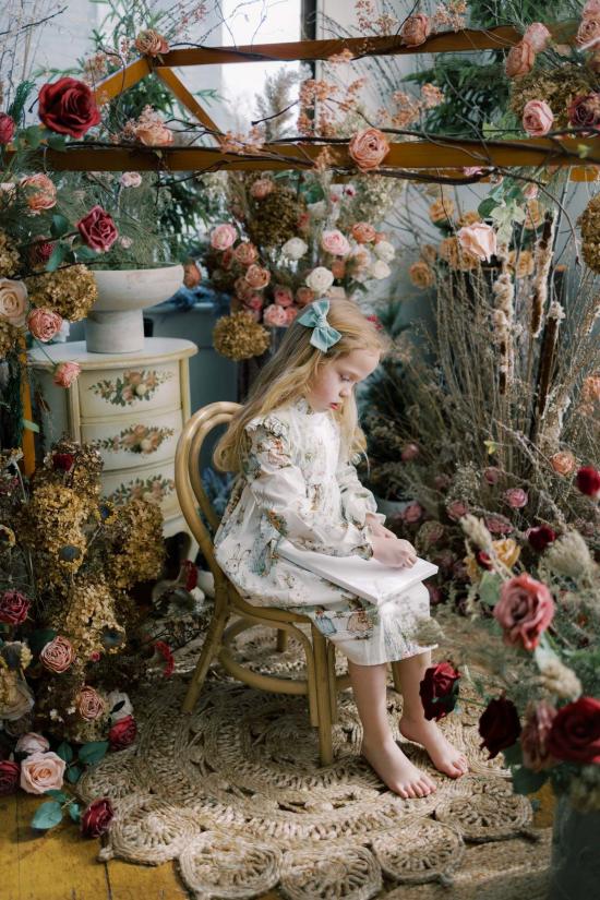  [키즈] Piper&Cloth 원피스 파이퍼앤클로스 아오키 드레스 브램블 래빗 - OTHER BRANDS