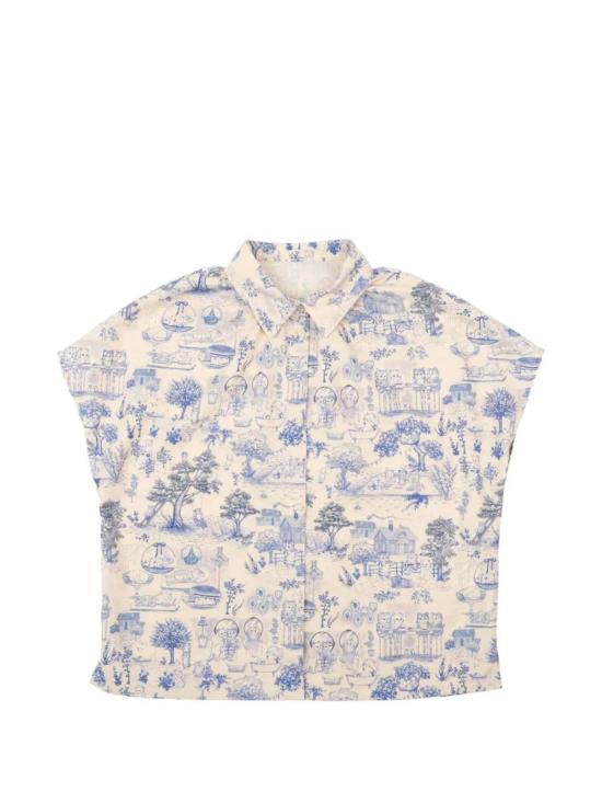  네이키드 & 페이머스 블라우스 네이키드 앤 페이머스 빌리 셔츠 블루