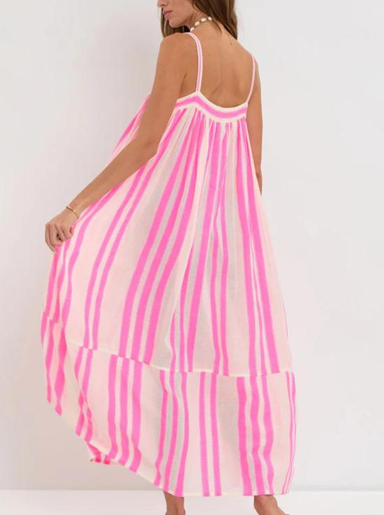  렘렘 롱 원피스 에다 슬립 드레스 - LEMLEM