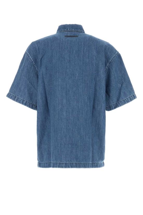 26SS 세븐포올맨카인드 긴팔 셔츠 7T6W0U03 29Y Blue - 7 FOR ALL MANKIND