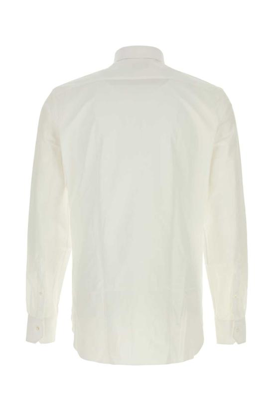 26SS 에르메네질도제냐 긴팔 셔츠 R301063A39MS0PA G White - ERMENEGILDO ZEGNA