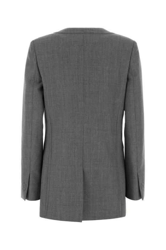 26SS 모스키노 수트 자켓 A05100522 0497 Grey - MOSCHINO