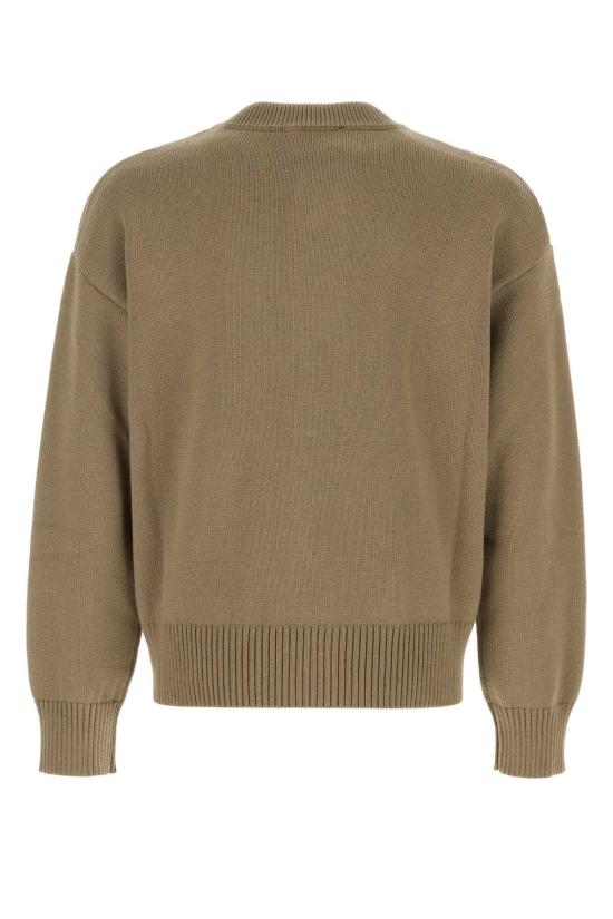 26SS 아미 ADC 울 크루넥 하트 가디건 UKC381KN0156 A117 Beige o Tan - AMI