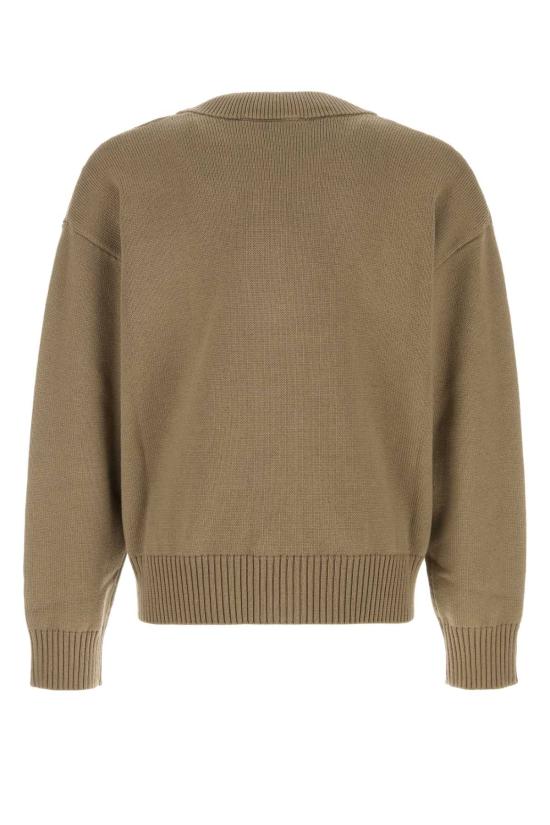 26SS 아미 울 드 하트 가디건 UKC380KN0156 A117 Beige o Tan - AMI