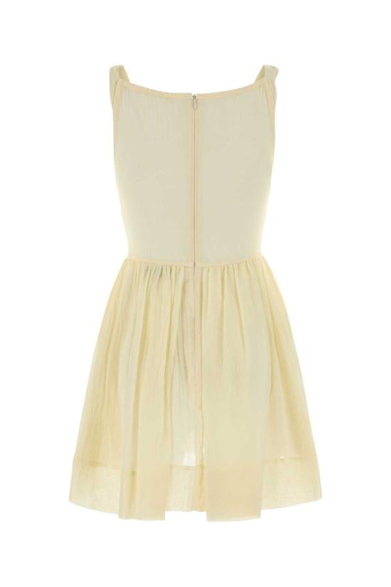 26SS 비비안웨스트우드 미디 원피스 1101039HW01EH B408 Yellow - VIVIENNE WESTWOOD