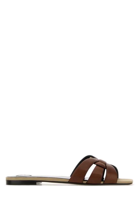 26SS 생로랑 뮬/슬리퍼 863759DWE00 6036 Brown