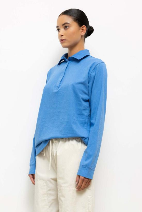  리셋 긴팔 티셔츠 레셋 마르고 Ls 폴로 탑 - LESET