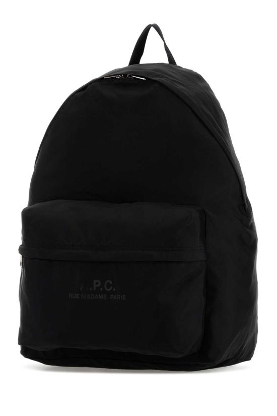 26FW 아페쎄 백스테이지 백팩 PAAGXH62246 LZZ Black - A.P.C.
