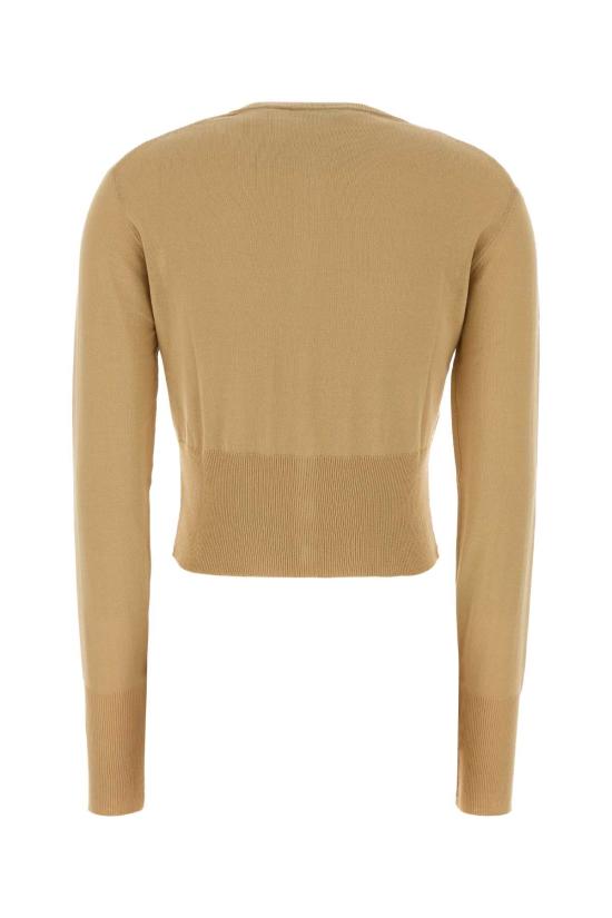 26SS 비비안웨스트우드 베아 크롭드 가디건 1803002UY003F C404 Camel - VIVIENNE WESTWOOD