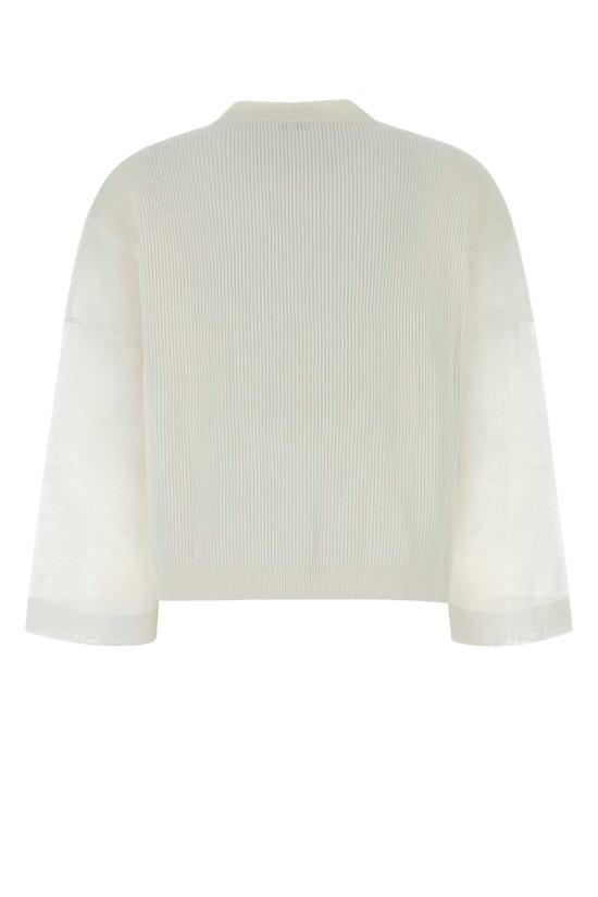 26SS 브루넬로 쿠치넬리 스웨터 M19259516 C2723 White - BRUNELLO CUCINELLI