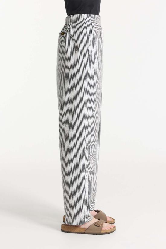  Le Mont St. Michel 스트레이트 팬츠 Pavin 스트라이프 - OTHER BRANDS