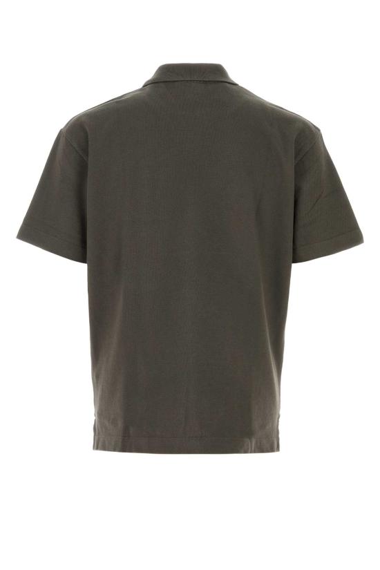 26SS 메종키츠네 폴로 티셔츠 QM00201KP0001 0453 Brown - MAISON KITSUNE